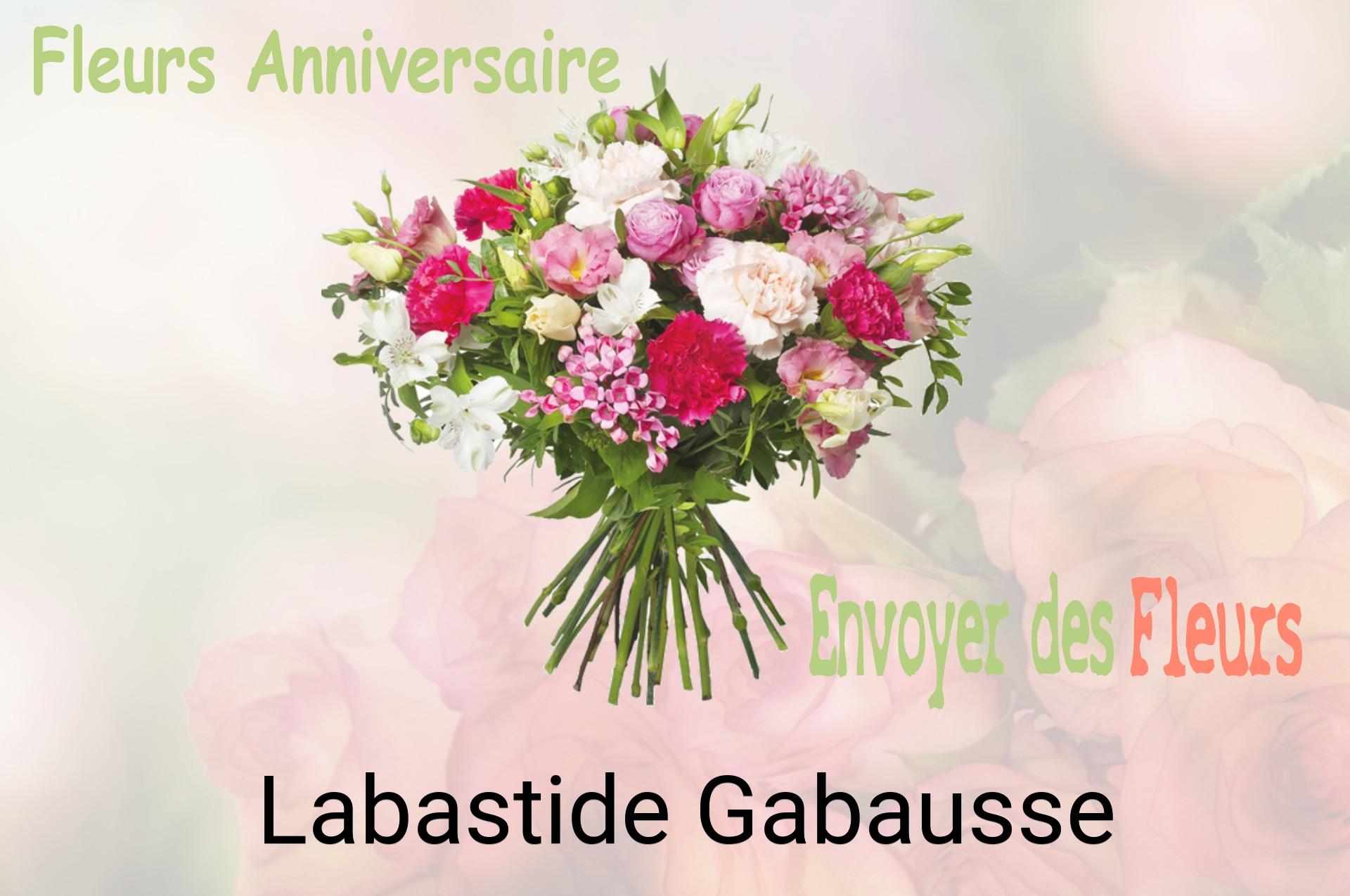 Bouquet de fleurs d’anniversaire livré à Labastide-Gabausse
